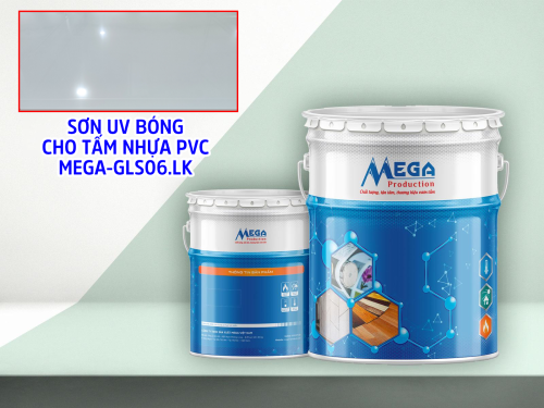 Sơn UV bóng cho tấm nhựa PVC MEGA-GLS06.LK